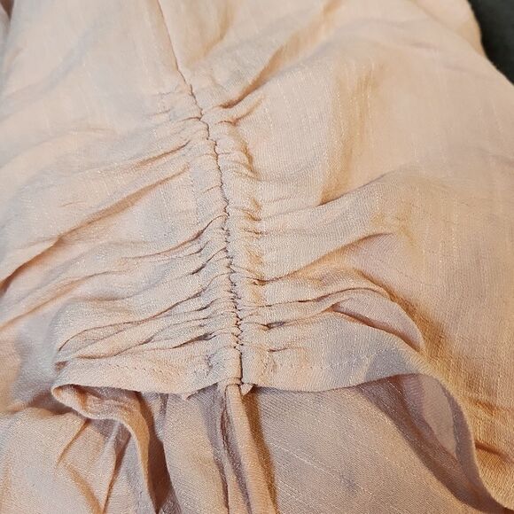 Daytrip medium kimono cardigan duster top embroidered floral gathered tie should - Picture 8 of 8